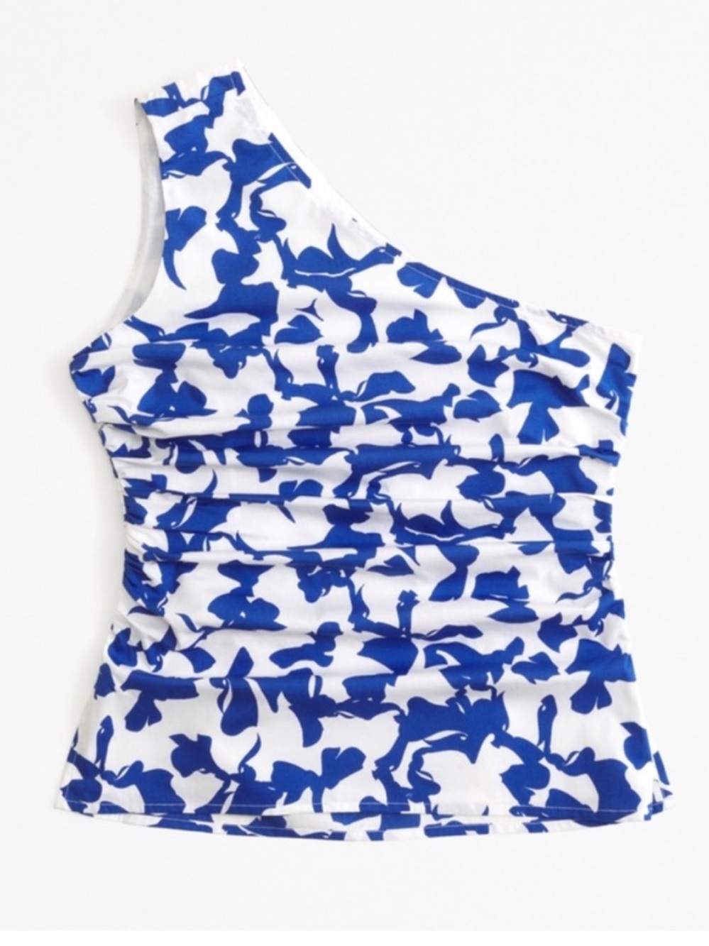 Abercormbie one shoulder floral print top